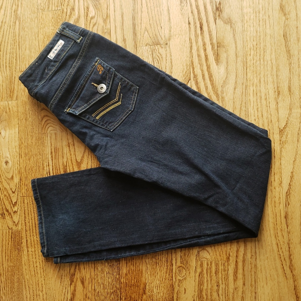 (W26) Brody Jeans Low Rise Straight Leg Denim Contemporary Streetwear Modern Y2K